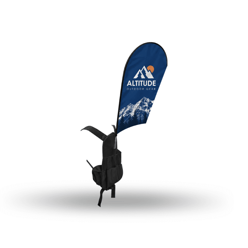 Backpack Flags - U Shape