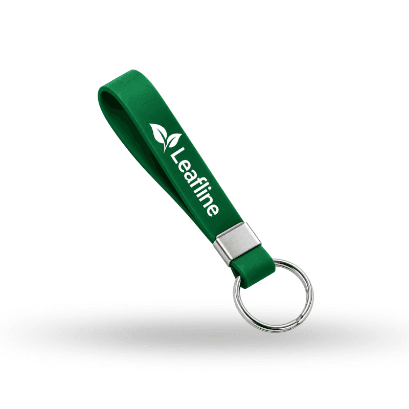 Printed Wristband Keychains