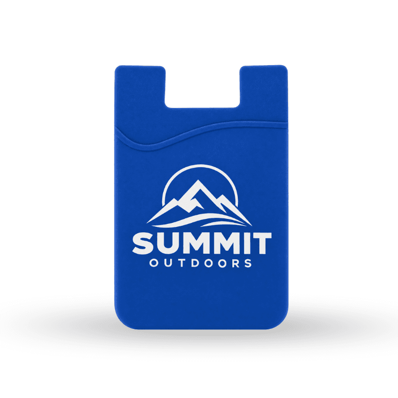 Double Pocket Silicone Phone Wallet