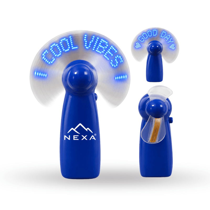 LED Flashing Message Fan