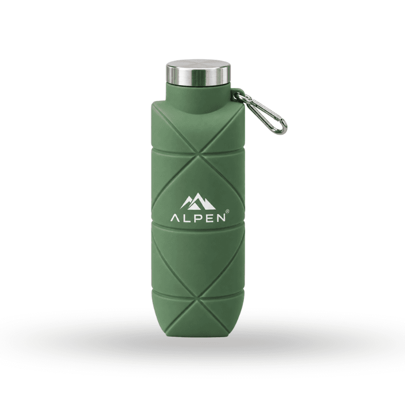 Collapsible Silicone Bottle w/ Carabiner