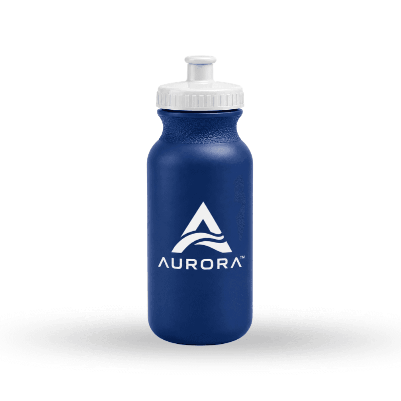 Bike Bottle with Push Pull Lid