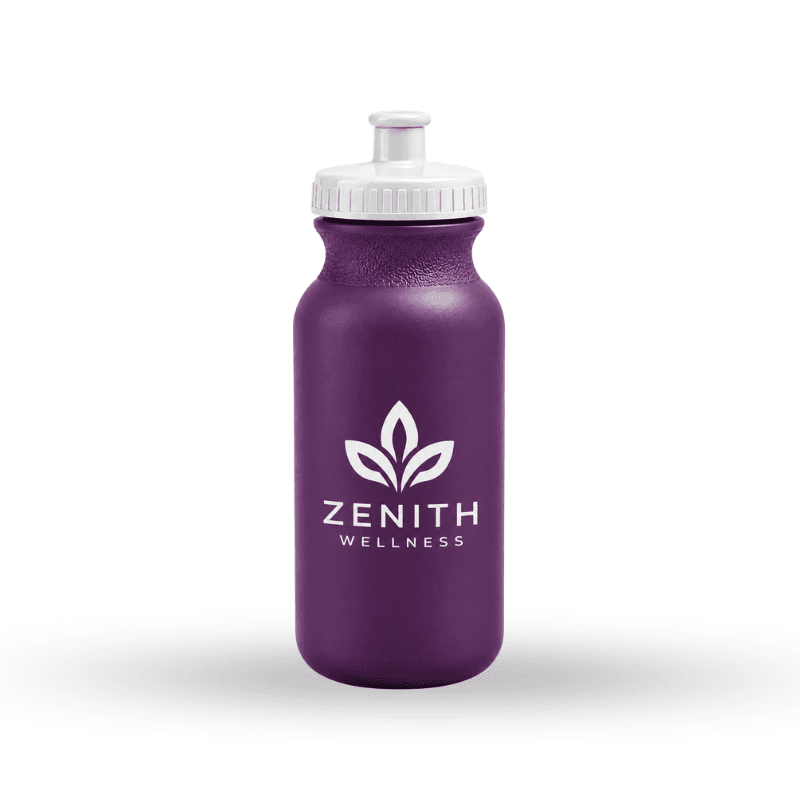 Bike Bottle with Push Pull Lid