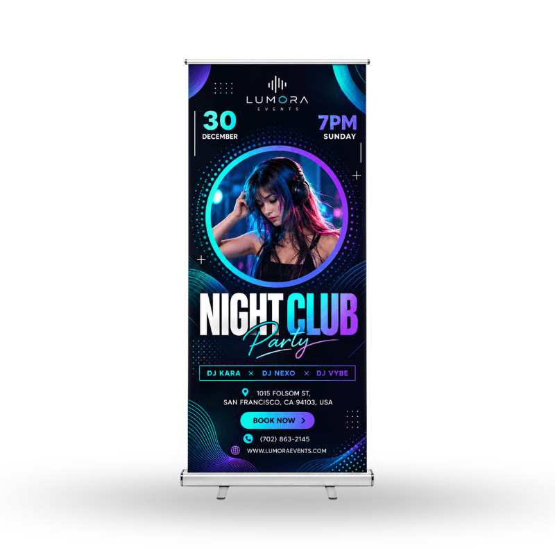 Roll Up Banner Stands