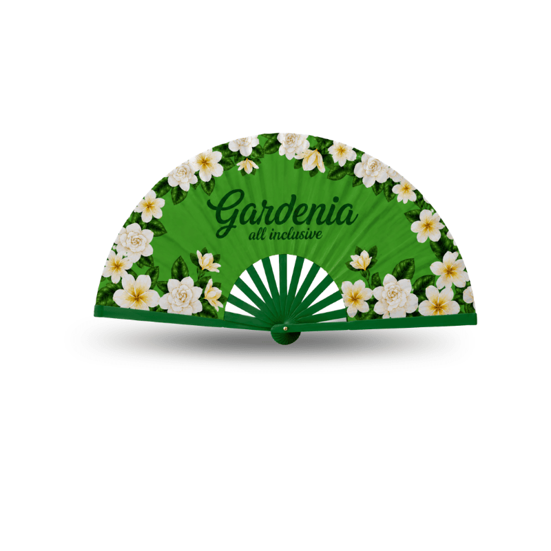 Custom Accordion Hand Fans - Large