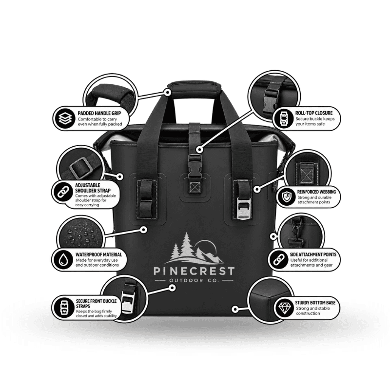 Custom Dri Duck Escapade 32 Can Cooler Bag with Logo