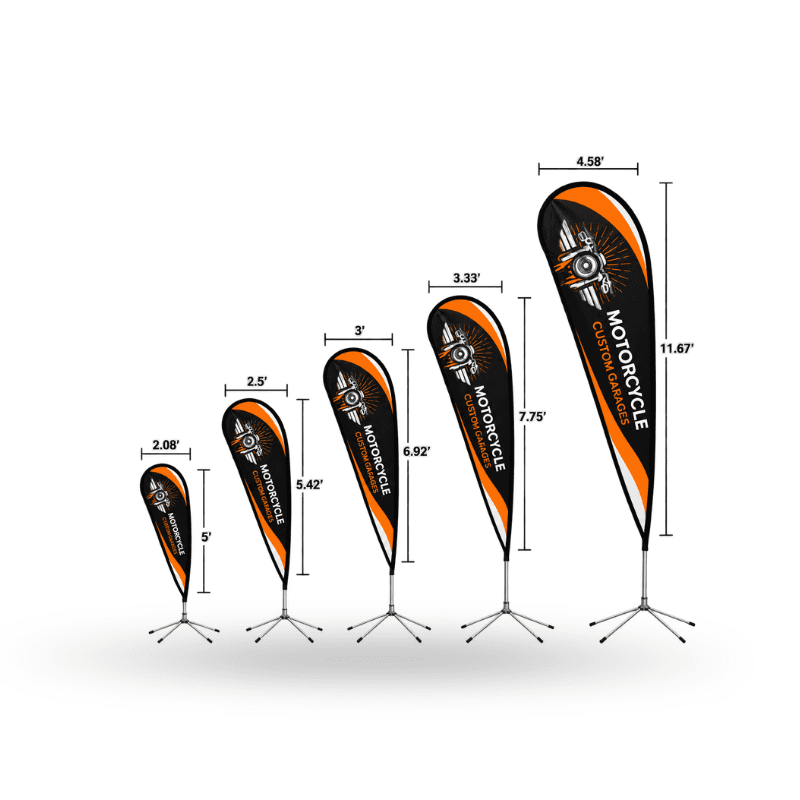 Teardrop Flags