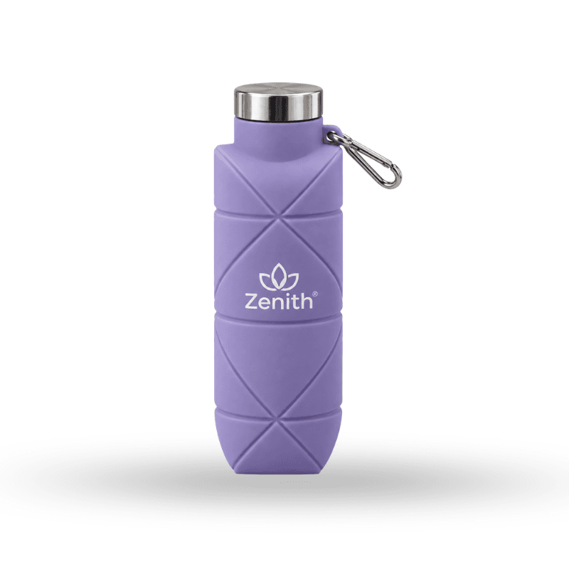 Collapsible Silicone Bottle w/ Carabiner