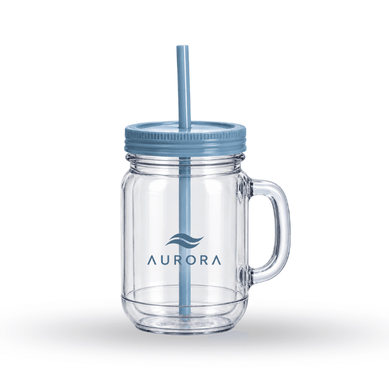 plastic mason jars