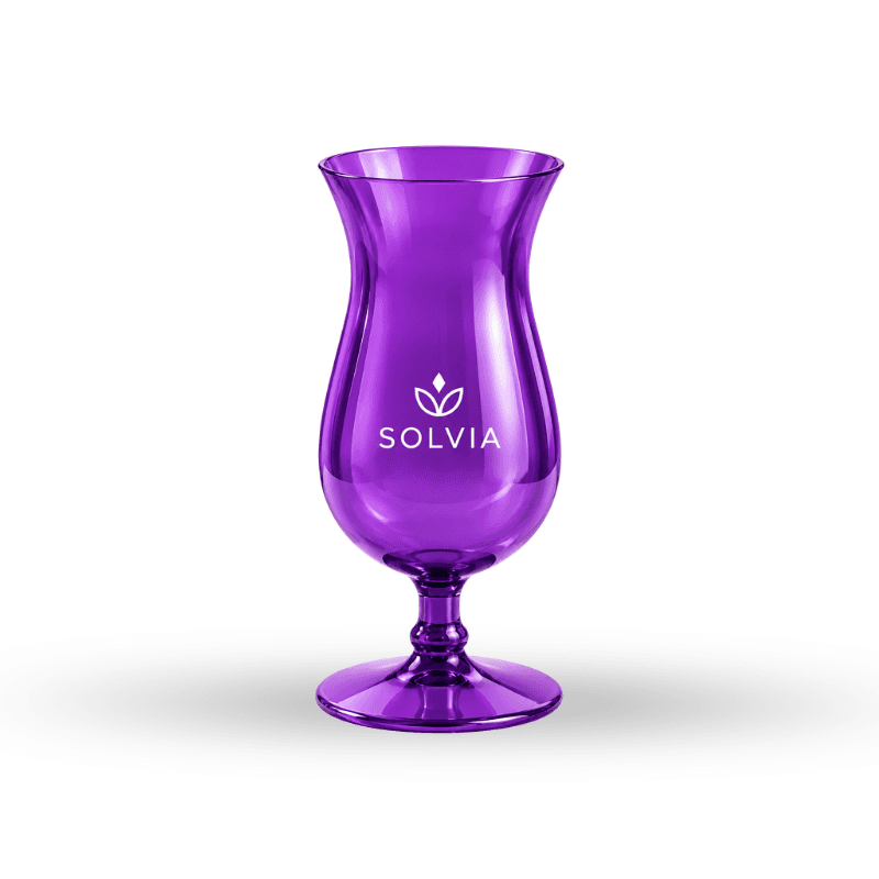 380 ml Hourglass Plastic Goblets