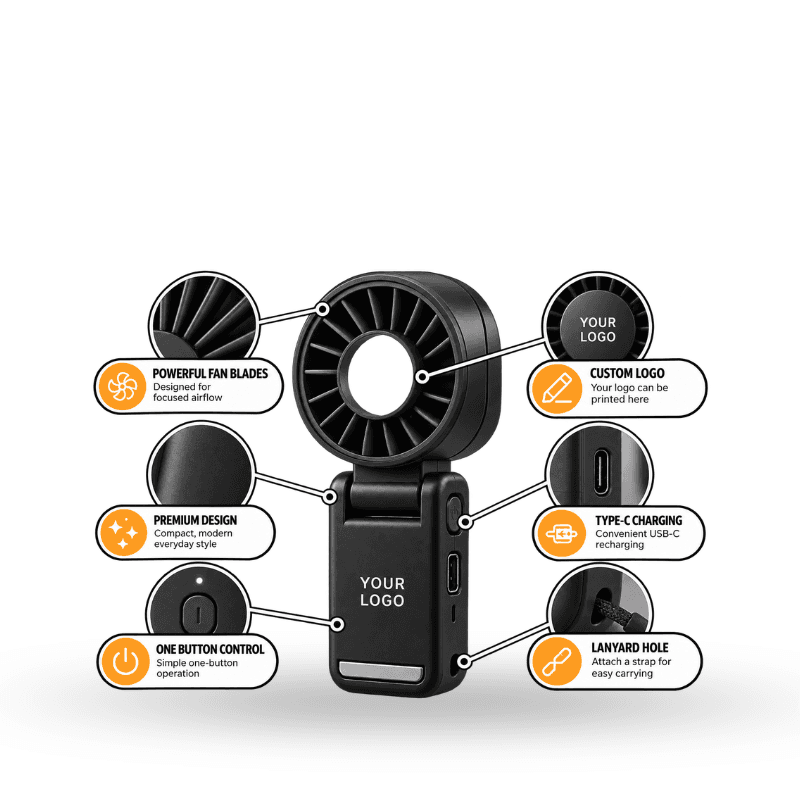 USB Hand Fan - Style 4