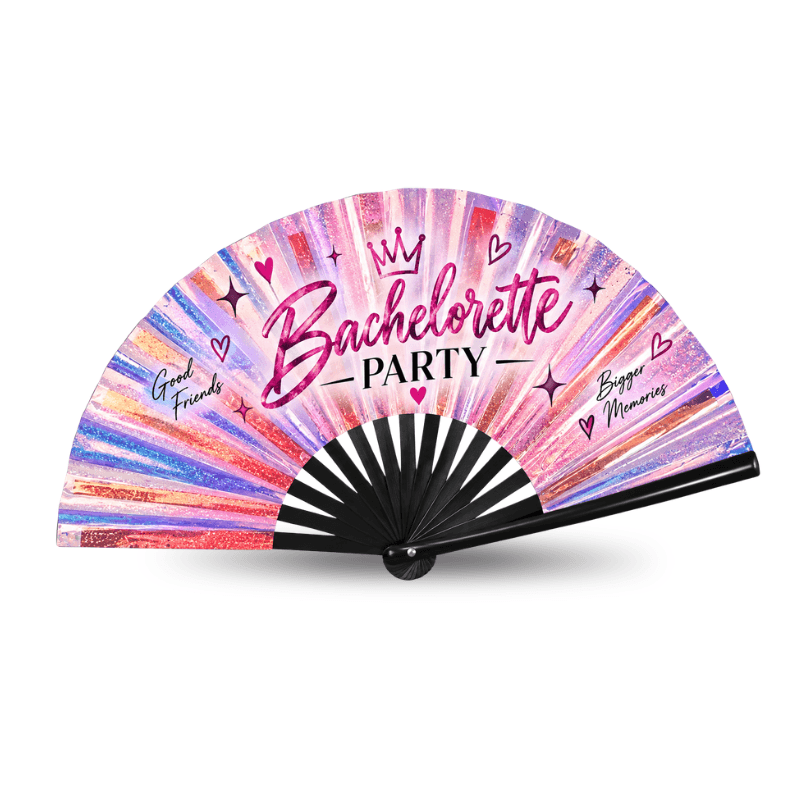 Custom Holographic Accordion Fans