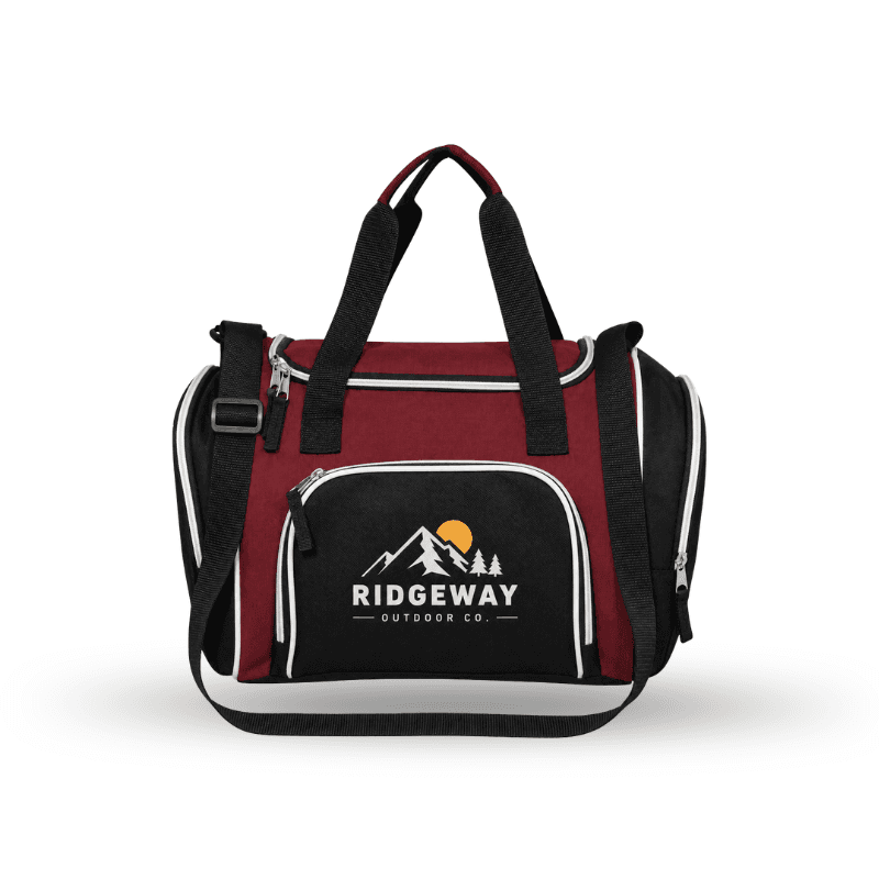 Custom Strand 12 Can Duffel Cooler Bag with Logo